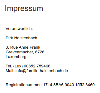 Impressum
